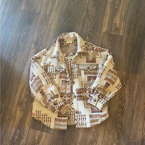 Aztec shacket